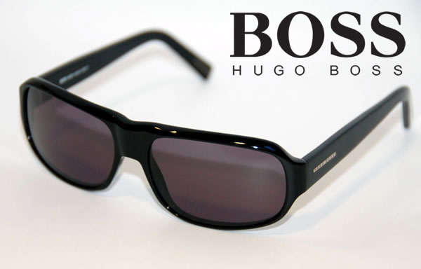Authentic HUGO BOSS Men's Black Collection Sunglasses + BOSS Luxury Case BRAND NEW