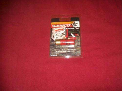 New Winchester shotgun shell knife
