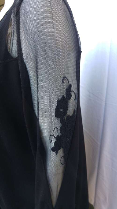 Ladies Queenspark XL Sheer Blouse