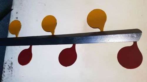 Dueling Tree Target (.22 rimfire) foldable