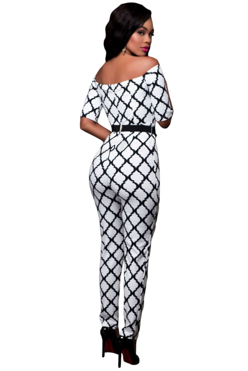 Off Shoulder Jumpsuit