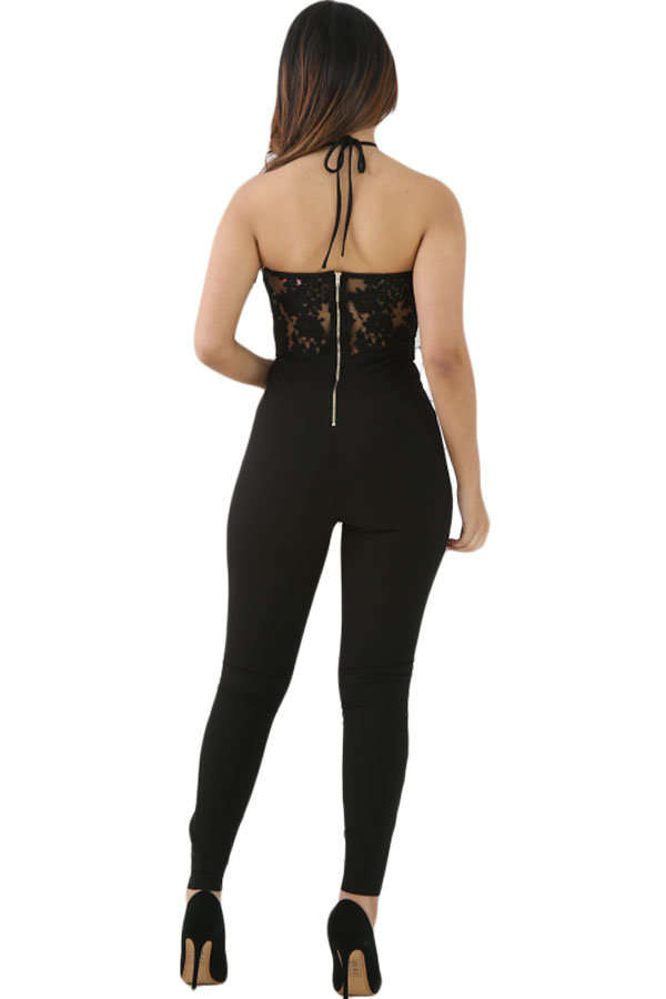 MFLC64259 Halter Jumpsuit