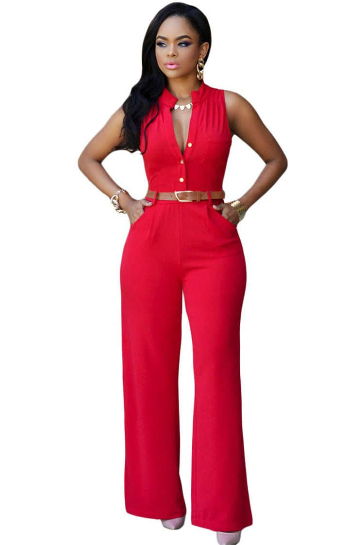 Belted Jumpsuit