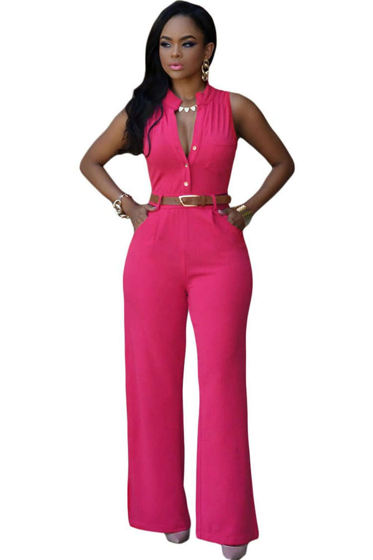 Belted Jumpsuit