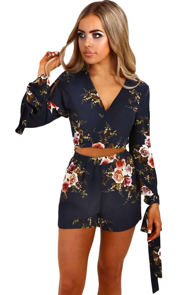 Crop Top and Short Set