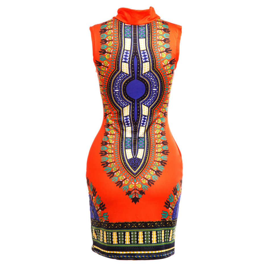 African Sleveeless Dress