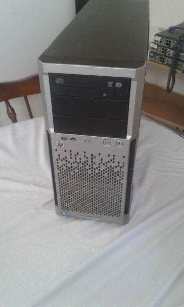 HP ML350E Gen8 with 20GB RAM and 1TB HDD