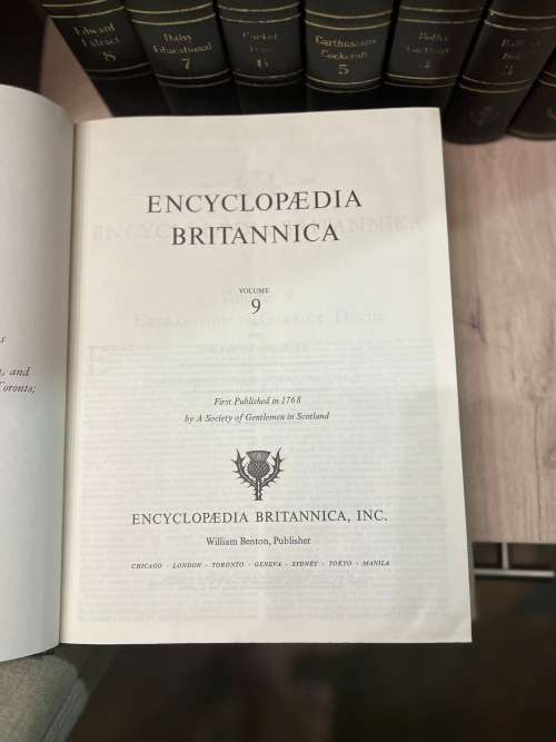 1970 Encyclopedia Britannica Vol 1-23