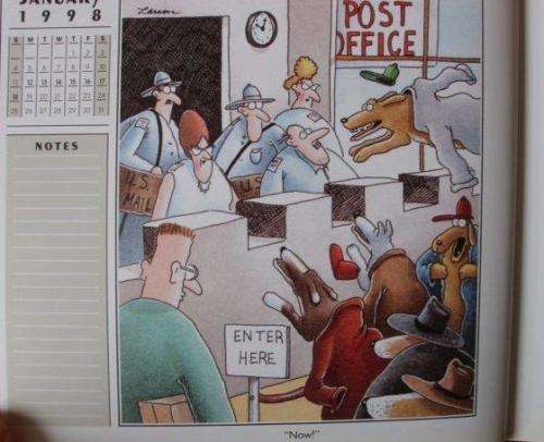 The Far Side 1998 calendar - Gary Larson