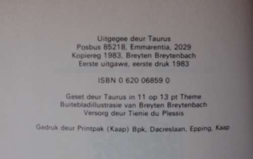 Breyten Breytenbach ('YK')