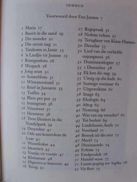 Klinkklaar - Elisabeth Eybers lees