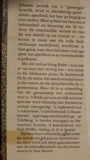 Johanna se Storie - Jan Rabie