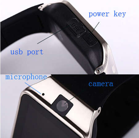 **New 2017** Smart Phone Watch. With Sim and memory card slots. Camera/Bluetooth and multimedia