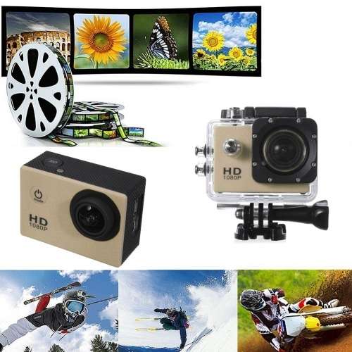 2.0" 1080P Full HD WIFI Action Sports Camera/Camcoder. Waterproof Available in Black, White, Silver