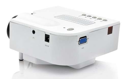 *New 2017* LED Multimedia Projector with HDMI, AV, VGA, USB, SD. Available in Black or White colour