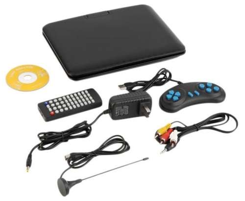 Portable DVD Player. 9.8 inch HD LCD Display. TV, FM, Video and Gaming function