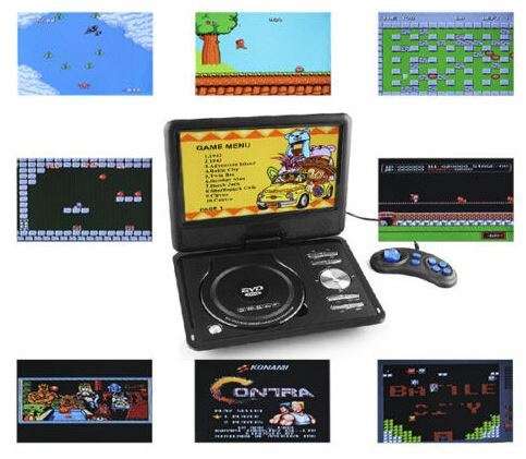 Portable DVD Player. 9.8 inch HD LCD Display. TV, FM, Video and Gaming function