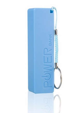 2600mah Battery Power Bank. Assorted colors available