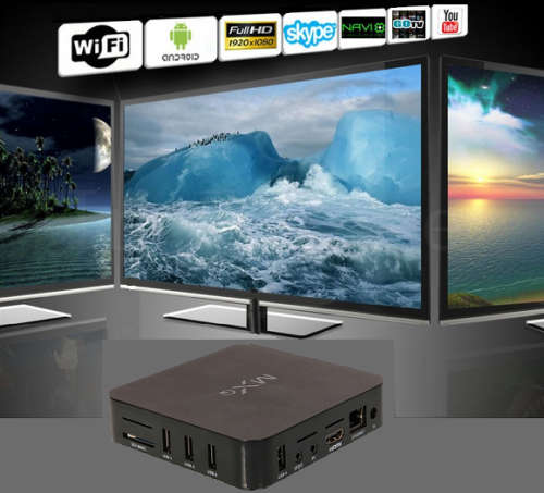 **New 2017** 4K Multimedia TV, PC  Box. Android 6.0, Quad-Core WiFi, HDMI, 4 x USB, SD
