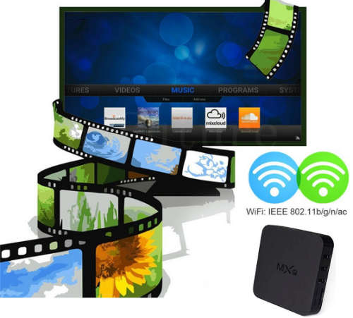 **New 2017** 4K Multimedia TV, PC  Box. Android 6.0, Quad-Core WiFi, HDMI, 4 x USB, SD