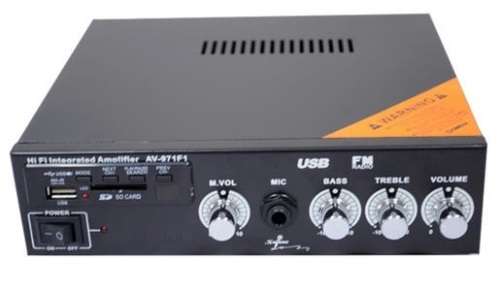 Professional Compact House Amplifier with FM, USB, SD, Aux and Karaoke function