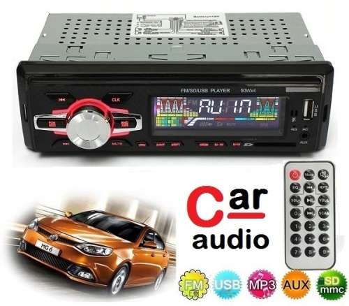 Car Audio Mp3 player with USB, Memory Card, Fm and ipod/aux connectivity