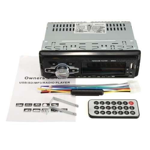Car Audio Mp3 player with USB, Memory Card, Fm and ipod/aux connectivity