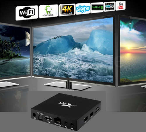 Multimedia TV, PC  Box. Android 6.0. Quad Core. 4K Video. S905X. WiFi, HDMI, USB, SD