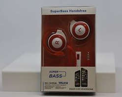 Super Bass Earphone for iPhone, Ipod, Android. Available in Black, Blue, Red and White.