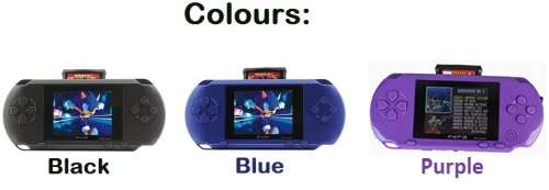 PVP Game Console. 2nd Generation 3.0" TFT Color Display. Available in Black, Blue and Purple colors