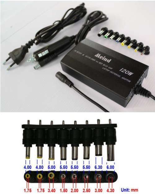 Universal Car and Home Laptop charger