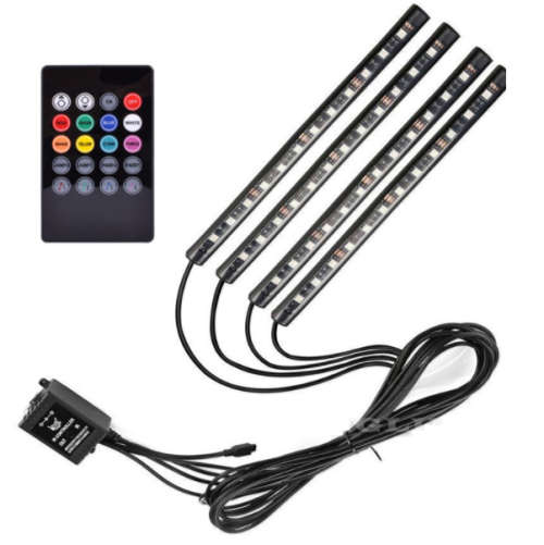 Car Interior Ambient Mood Lighting kit. Can also be used at home.