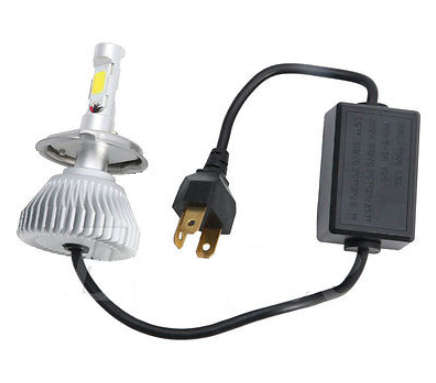 H1,H3,H7,H11 & H4 LED Headlight bulbs. 12v Hi/Low. Upgrade Conversion kit. Super Bright 6500K White.