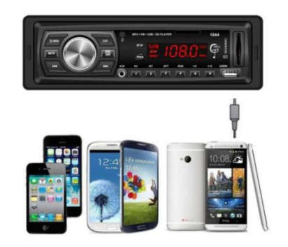 High Power Car Audio Mp3 player. 50w x 4