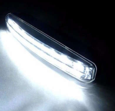 High Quality 8 LED Daytime Running Lights. 6500k Super bright white.