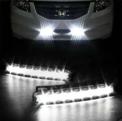 High Quality 8 LED Daytime Running Lights. 6500k Super bright white.