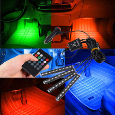 Car Interior Ambient Mood Lighting kit. Can also be used at home.