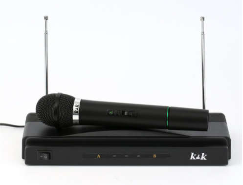 2 Channel Wireless Microphone System.