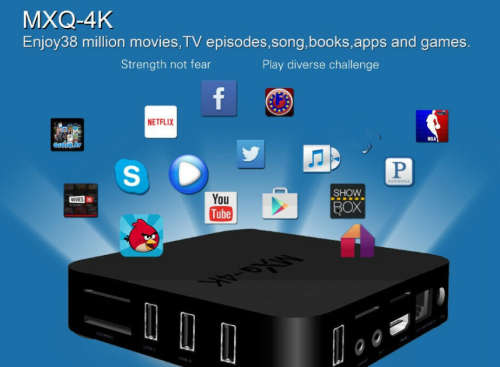 *Local Stock* Android Nougat Tv Box. MXQ-4K