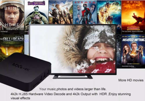 *Local Stock* Android Nougat Tv Box. MXQ-4K