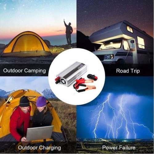 Solar Power Inverter - 1500w Constant Power. 12v DC to 220v AC