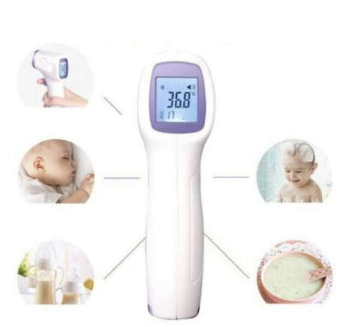 Non-Contact Certified Infrared Thermometer. For Instant Temperature Measurement.