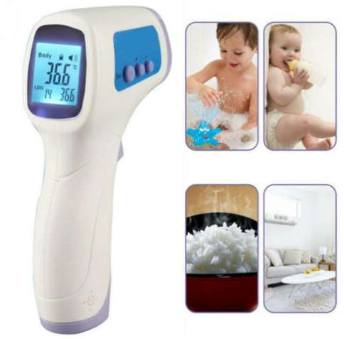 Non-Contact Certified Infrared Thermometer. For Instant Temperature Measurement.