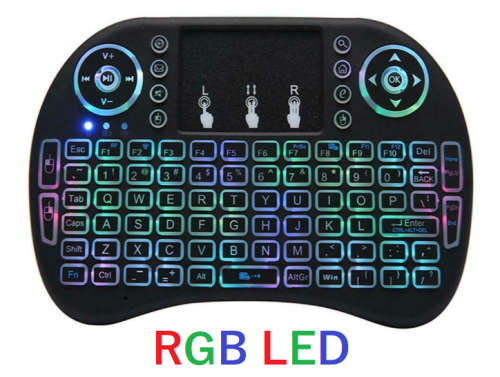 Mini Wireless Keyboard, Air Mouse Remote. For Android Tv Box, PC, Phone, Laptop or TV.