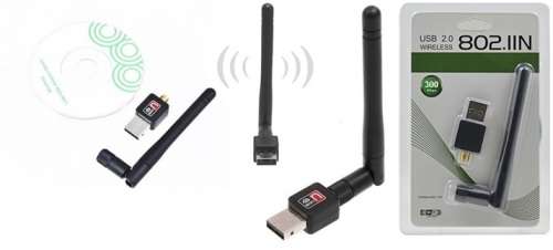 USB Wifi Adapter, Dongle. Wireless 300Mbps Speed.