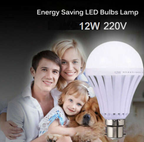 Intelligent LED Emergency Light Bulb. Built in battery to stay lit through load shedding. Bayonet.