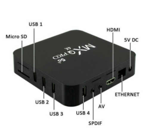 *Latest Spec* 4K Multimedia PC,TV Box. 5G Wifi. Android 10. Loaded with movies, series & sports apps