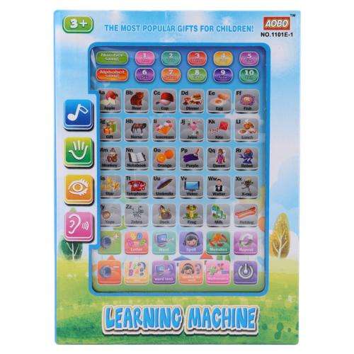 10.1` Kiddies Learnpad Learning Game. Available in Blue color