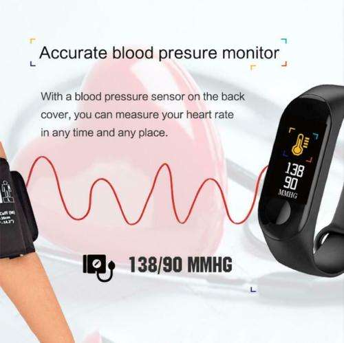 M3 Intelligent Health Watch. Heart Rate Monitor. Assorted colors
