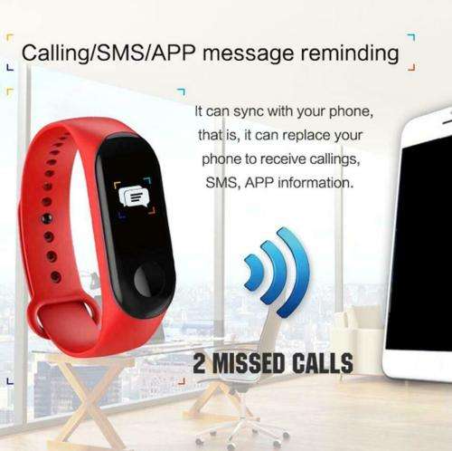 M3 Intelligent Health Watch. Heart Rate Monitor. Assorted colors
